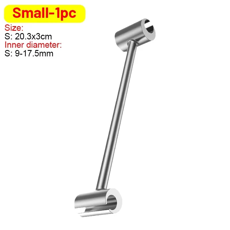 Double Head Hinge Gaps Adjusting Wrench Door Hinge Repair Spanner Labor-Saving Wrenches for Home Hinge Gaps Repair Hand Tools