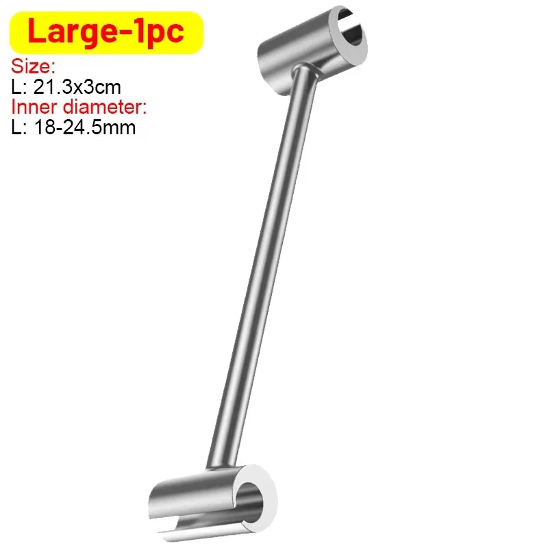 Double Head Hinge Gaps Adjusting Wrench Door Hinge Repair Spanner Labor-Saving Wrenches for Home Hinge Gaps Repair Hand Tools