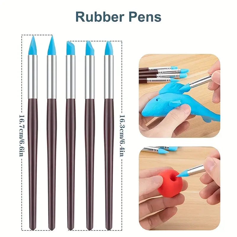 Clay Tools Kit, 25 PCS Polymer Clay Tools, Ceramics Clay Sculpting Tools Kits, Air Dry Clay Tool Set for Adults, Kids, Baking