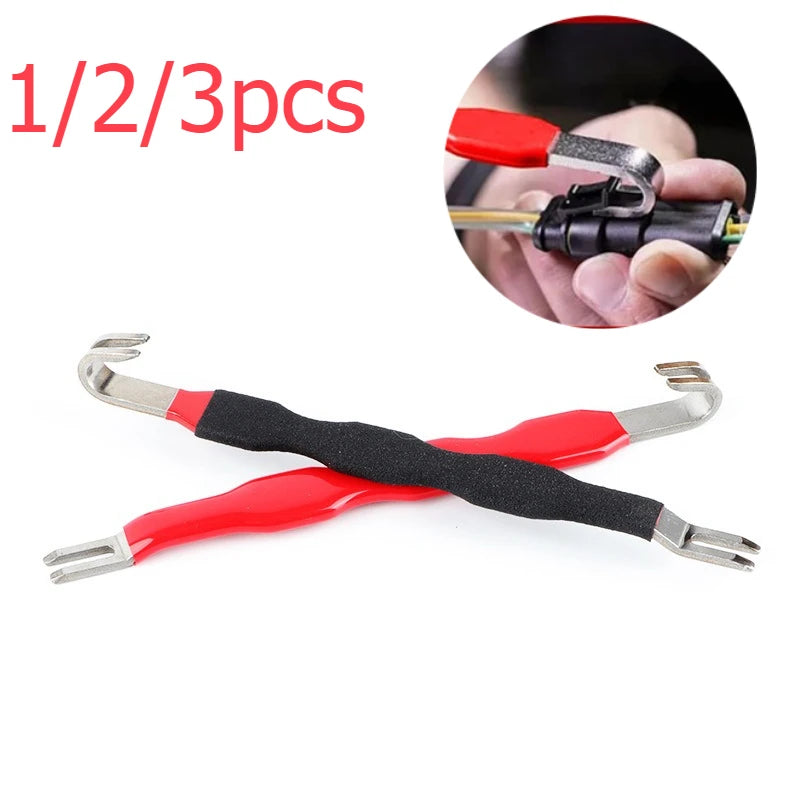 1/2/3PC Car Electrical Terminal Connector Separator Disassembly Tool Suitable for Most Vehicles Car Maintenance Tools Parts